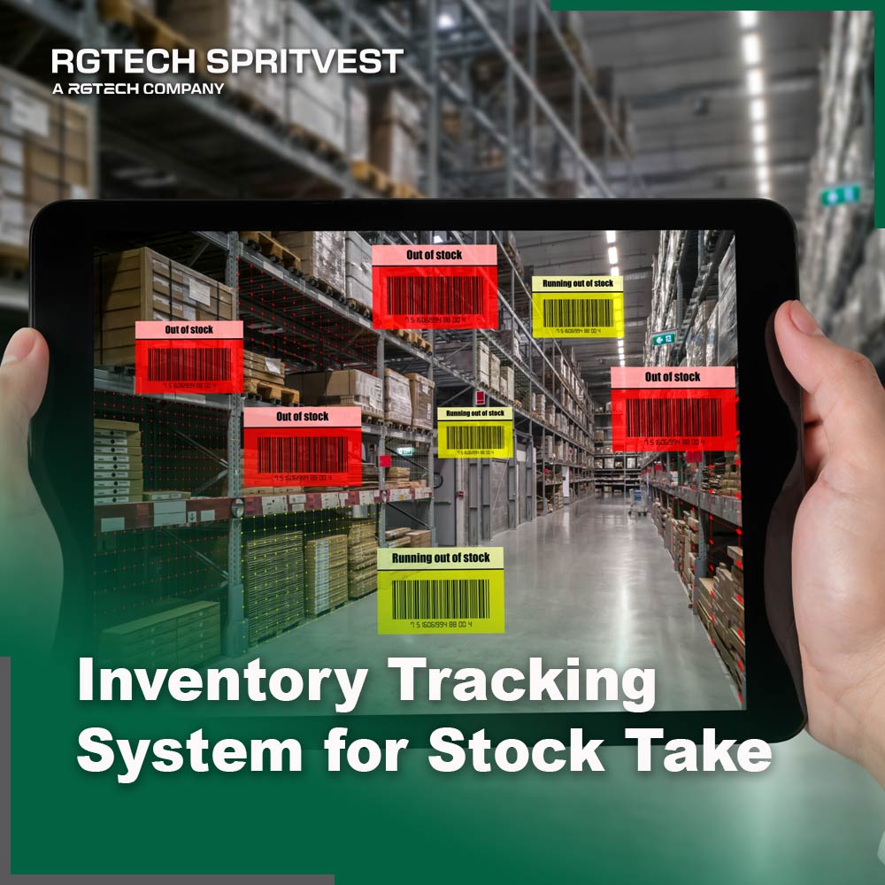 inventory tracking system for stock take company